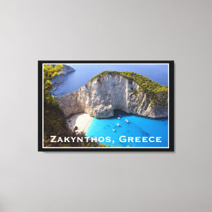 The Hollow of the Gods — Zakynthos Unveiled Canvas Print