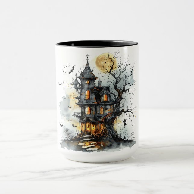 The Hollow Watchtower – Moonrise Over Dreadspire Mug (Center)