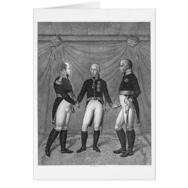 The Holly Alliance, 1815 (Front)