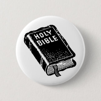The Holy Bible 6 Cm Round Badge