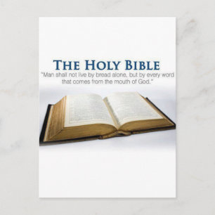 The Holy Bible Postcard