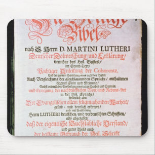 The Holy Bible, Vol. I., 1681 Mouse Mat