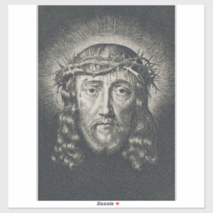 The Holy Face crowned with thorns