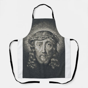 The Holy Face crowned with thorns Apron