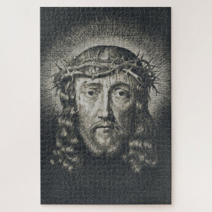 The Holy Face crowned with thorns Jigsaw Puzzle