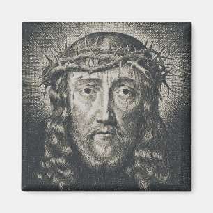 The Holy Face crowned with thorns Magnet