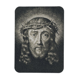 The Holy Face crowned with thorns Magnet