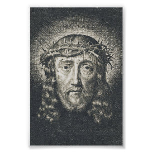 The Holy Face crowned with thorns Photo Print