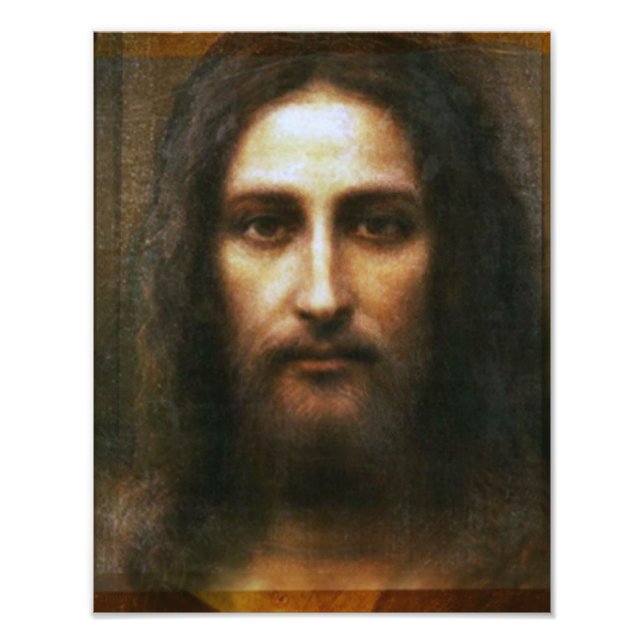 THE HOLY FACE OF JESUS PHOTO PRINT (Front)