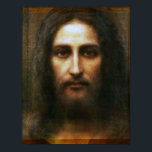 THE HOLY FACE OF JESUS POSTER<br><div class="desc">THE HOLY FACE OF JESUS AS SEEN ON THE SACRED SHROUD OF TURIN</div>