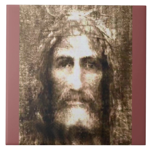 THE HOLY FACE OF JESUS TILE (Front)