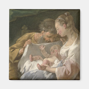 The Holy Family, 18th century Magnet