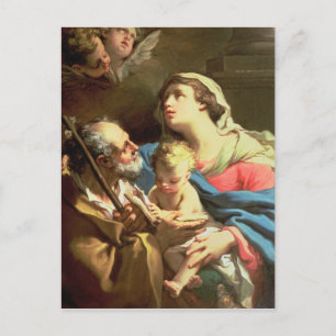 The Holy Family, 18th century Postcard