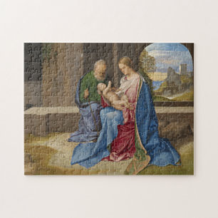 The Holy Family by Giorgione Jigsaw Puzzle