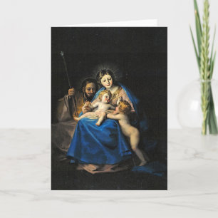The Holy Family by Goya Card