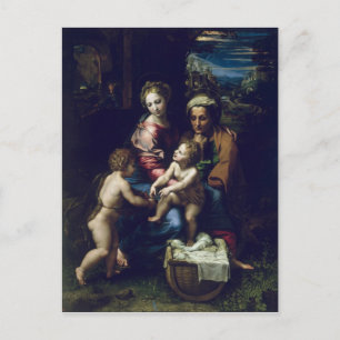 The Holy Family c.1518 Postcard