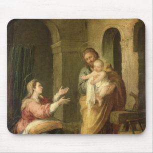 The Holy Family, c.1660-70 Mouse Mat