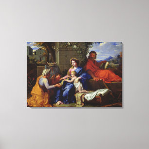 The Holy Family Canvas Print