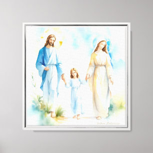The Holy Family Canvas Print