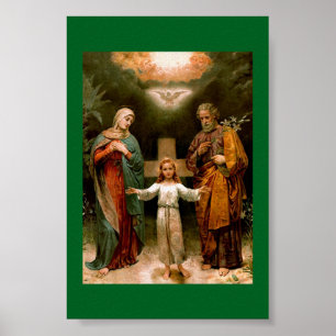 the Holy Family Card Poster