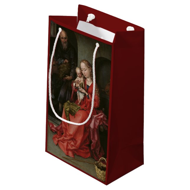 "The Holy Family" Christmas gift bag (Back Angled)