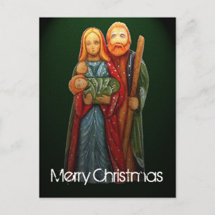The Holy Family Christmas Postcard