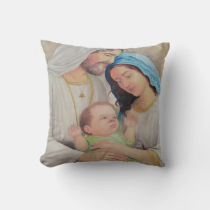 The Holy Family: Divine Love Portrait Cushion