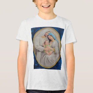 The Holy Family: Divine Love Portrait Tri-Blend Shirt
