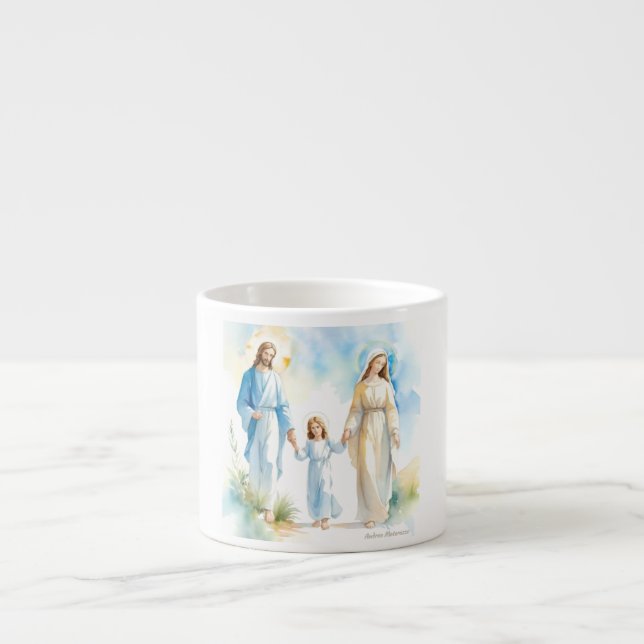 The Holy Family Espresso Cup (Front)