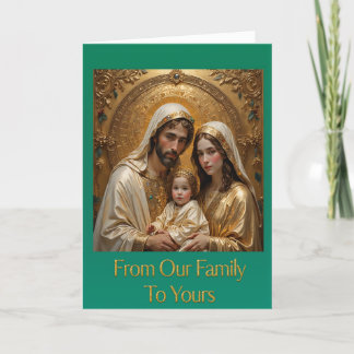 The Holy Family Holiday Card
