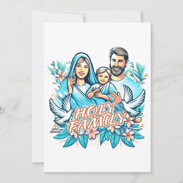 The Holy Family Invitation (Front)