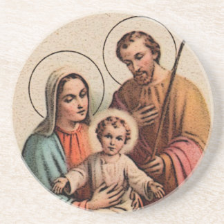 The Holy Family - Jesus, Mary, and Joseph Coaster