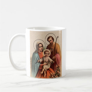 The Holy Family - Jesus, Mary, and Joseph Coffee Mug