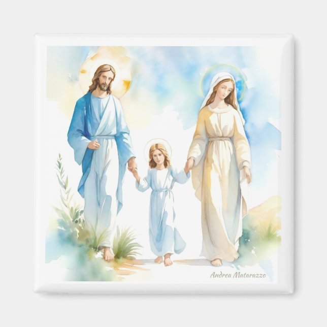 The Holy Family Magnet (Front)