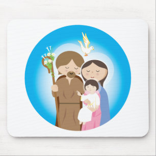 The Holy Family Mouse Mat