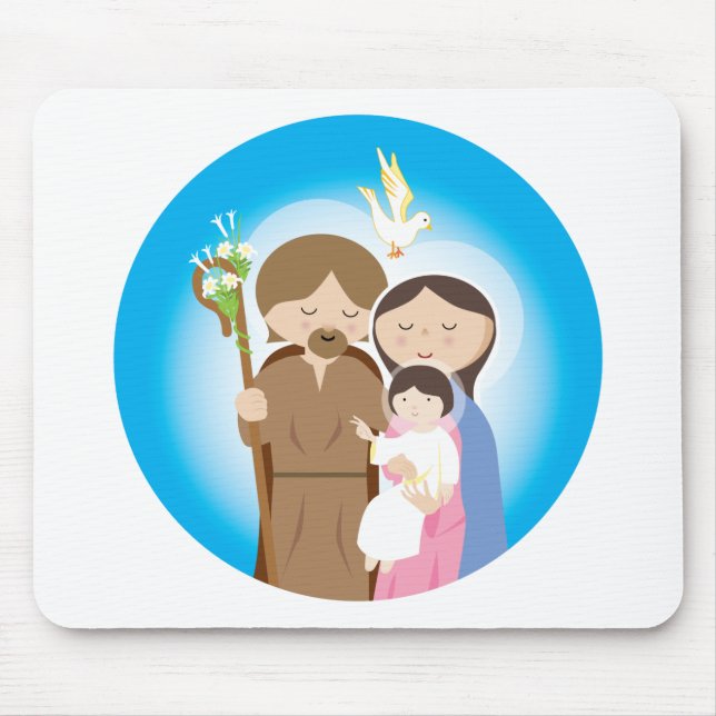 The Holy Family Mouse Mat (Front)