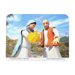 The Holy Family - Nativity Magnet