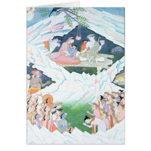 The Holy Family of Shiva and Parvati