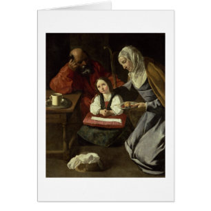 The Holy Family (oil on canvas) (for details see 9