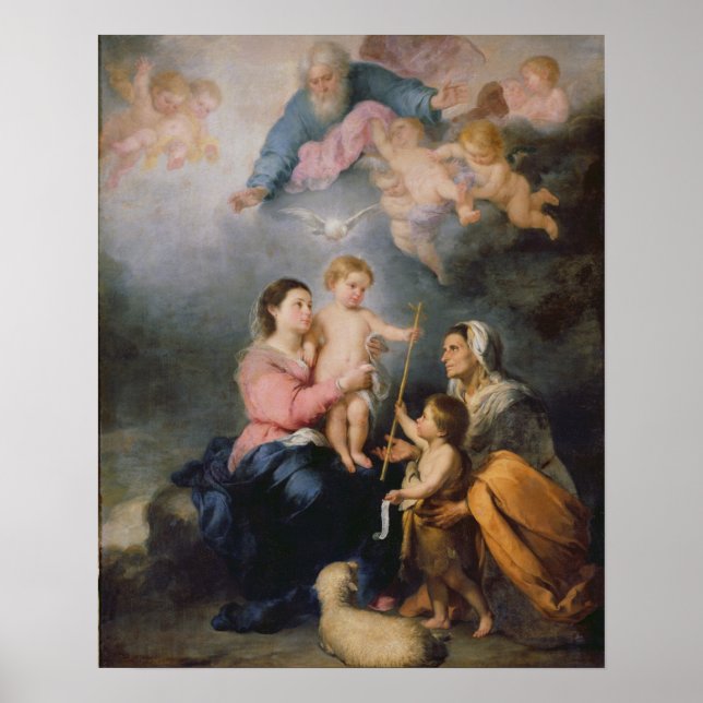 The Holy Family or The Virgin of Seville Poster (Front)