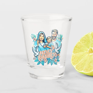 The Holy Family Shot Glass