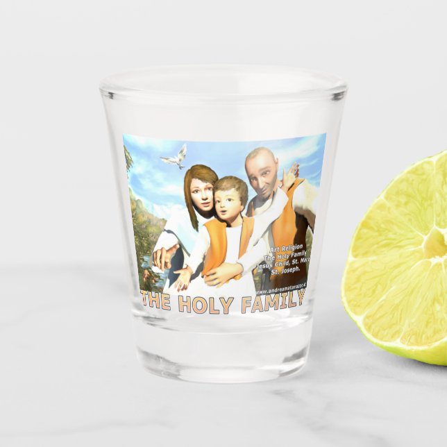 The Holy Family  Shot Glass (Front)