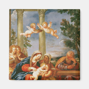 The Holy Family St. Elizabeth and St. John Magnet