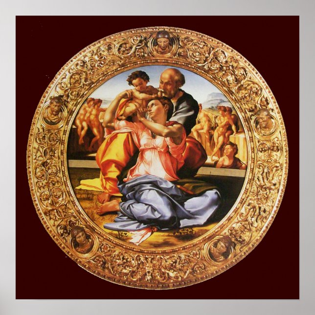 The Holy Family - The Doni Tondo Poster (Front)