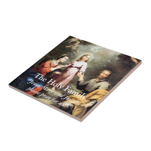 The Holy Family Tile (Side)