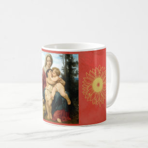 The Holy Family, William Bouguereau Coffee Mug