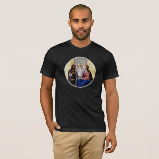 The Holy Family with JMJ Initials Catholic Iconogr T-Shirt