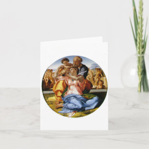 The Holy Family with the infant St. John the Bapti Holiday Card
