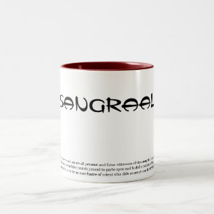 THE HOLY GRAIL Two-Tone COFFEE MUG