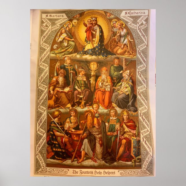The Holy Helpers Poster (Front)